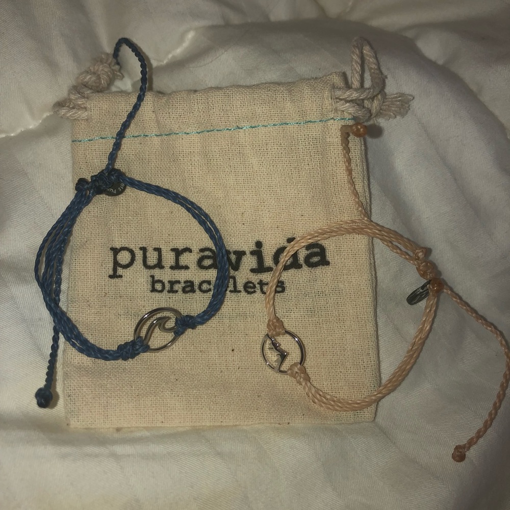 Puravida bracelets price listed for both together